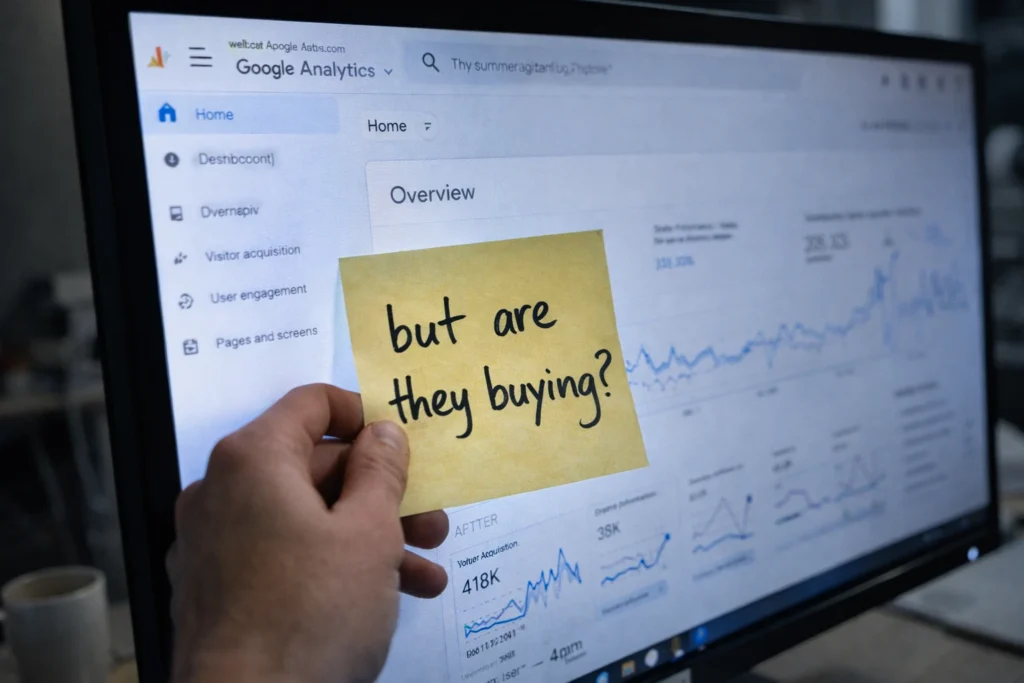 Most Analytics Dashboards Track Vanity Metrics, Not Revenue